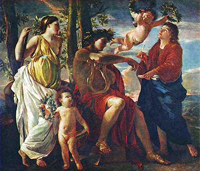 The Inspiration of the Poet Nicolas Poussin